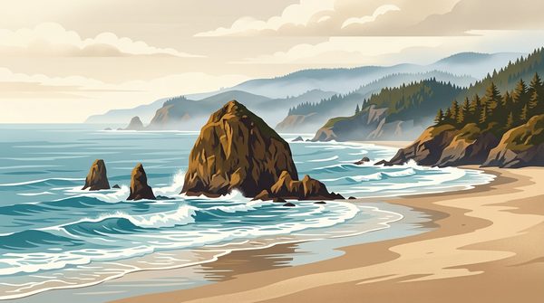 Astoria, OR to Brookings, OR