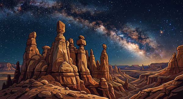 Under the Milky Way: Bryce's Dark Skies