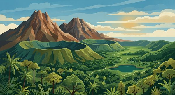 Rarotonga's Volcanic Heart