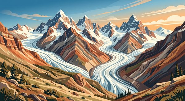 Mountains of Time: Glacier's Geological Story