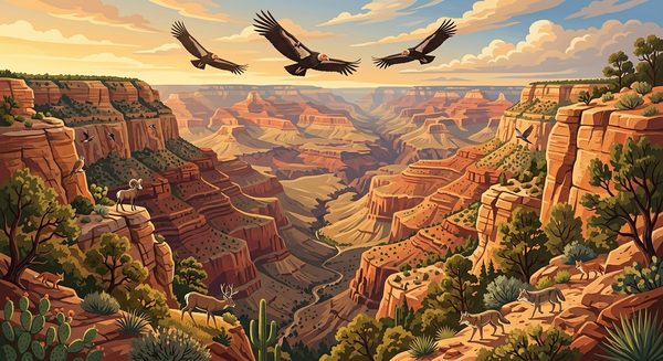 Wild Grandeur: Grand Canyon's Diverse Ecosystems