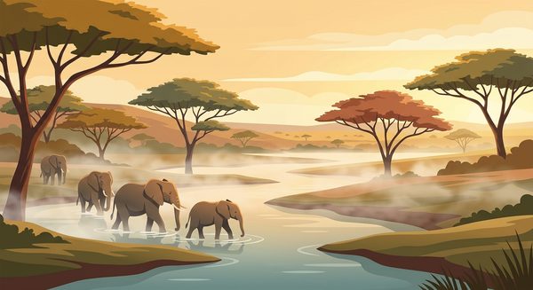 Wilderness Untamed: Mana's Safari Spirit