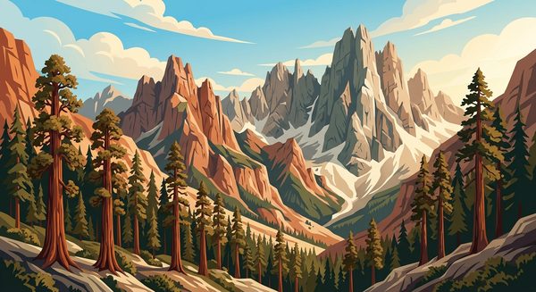 Sierra's Granite Heartbeat: Shaping Sequoia's Landscape