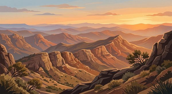 Ancient Peaks and Deep Time