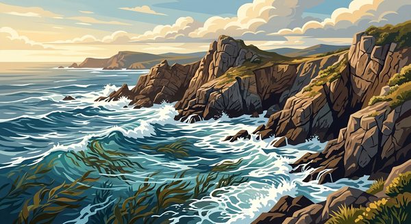 Where Oceans Meet: Coastal Marvels & Marine Life