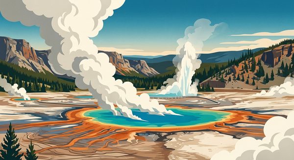 Yellowstone's Steaming Heart: Geothermal Wonders