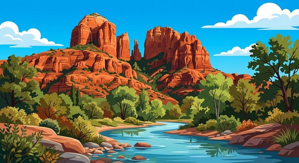 Phoenix, AZ to Sedona, AZ