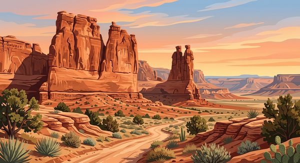 Salt Lake City to Arches National Park