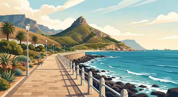 Sea Point Promenade, Cape Town